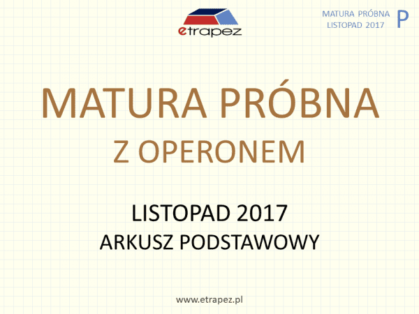 Matura Podstawowa – Strona 6 – Blog ETrapez