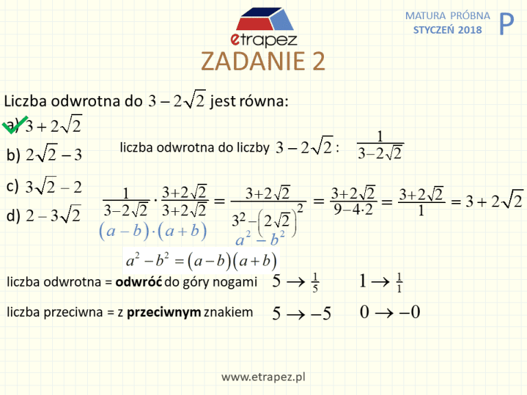 Matura próbna z NOWĄ ERĄ styczeń 2018 - arkusz PODSTAWOWY. (Video
