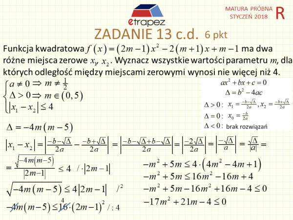 Matura próbna z NOWĄ ERĄ styczeń 2018 - arkusz ROZSZERZONY. (Video