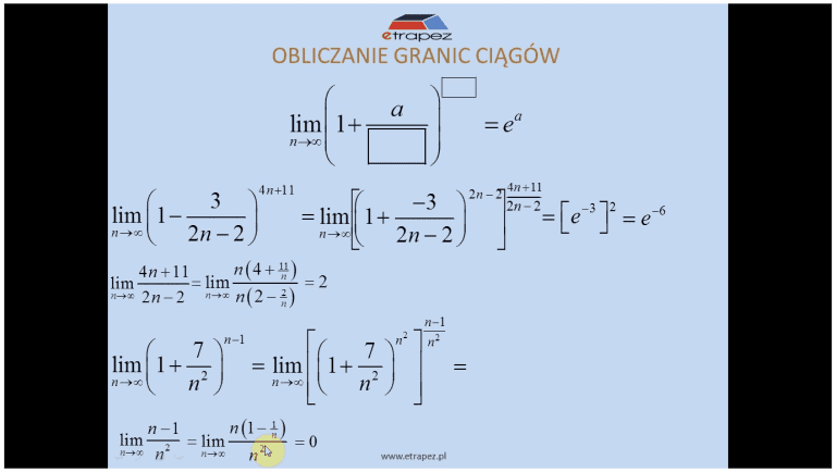 Granica Ciągu Archives | Blog ETrapez