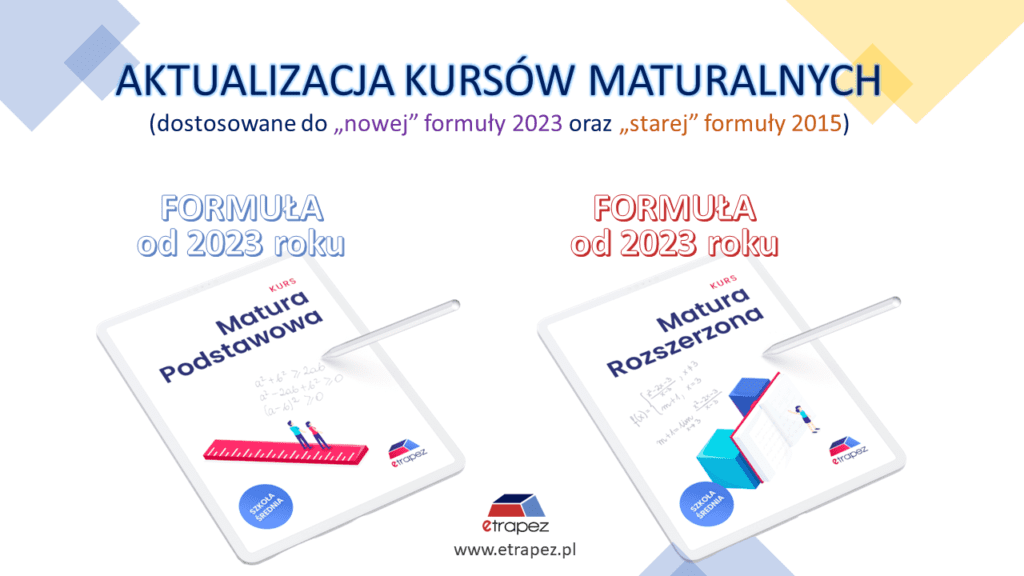 Nowe kursy maturalne