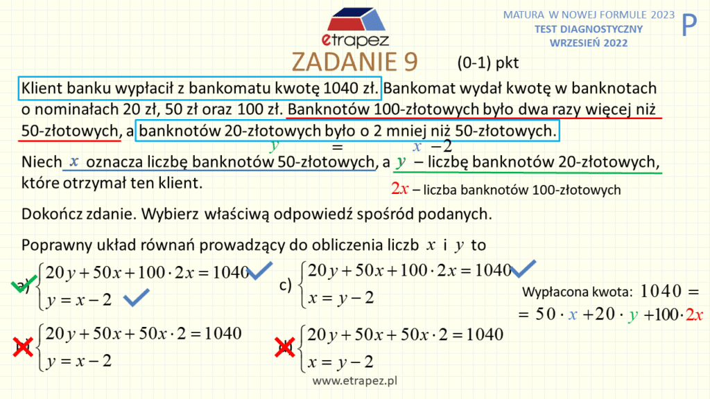Matura próbna CKE wrzesień 2022. Test diagnostyczny z poziomu