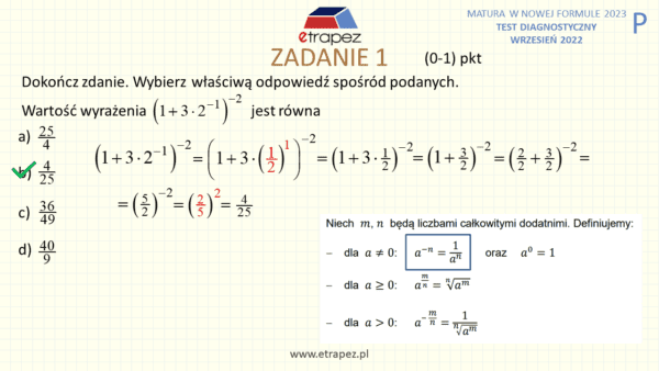 Matura próbna CKE wrzesień 2022. Test diagnostyczny z poziomu