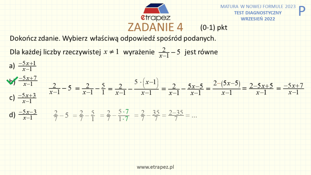 Matura próbna CKE wrzesień 2022. Test diagnostyczny z poziomu