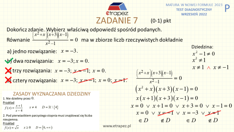 Matura próbna CKE wrzesień 2022. Test diagnostyczny z poziomu